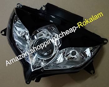 GSX-R600 イカリングヘッドライト K8〜L0 Amazon | GSXR600 GSXR750オートバイヘッドライトヘッドランプK8